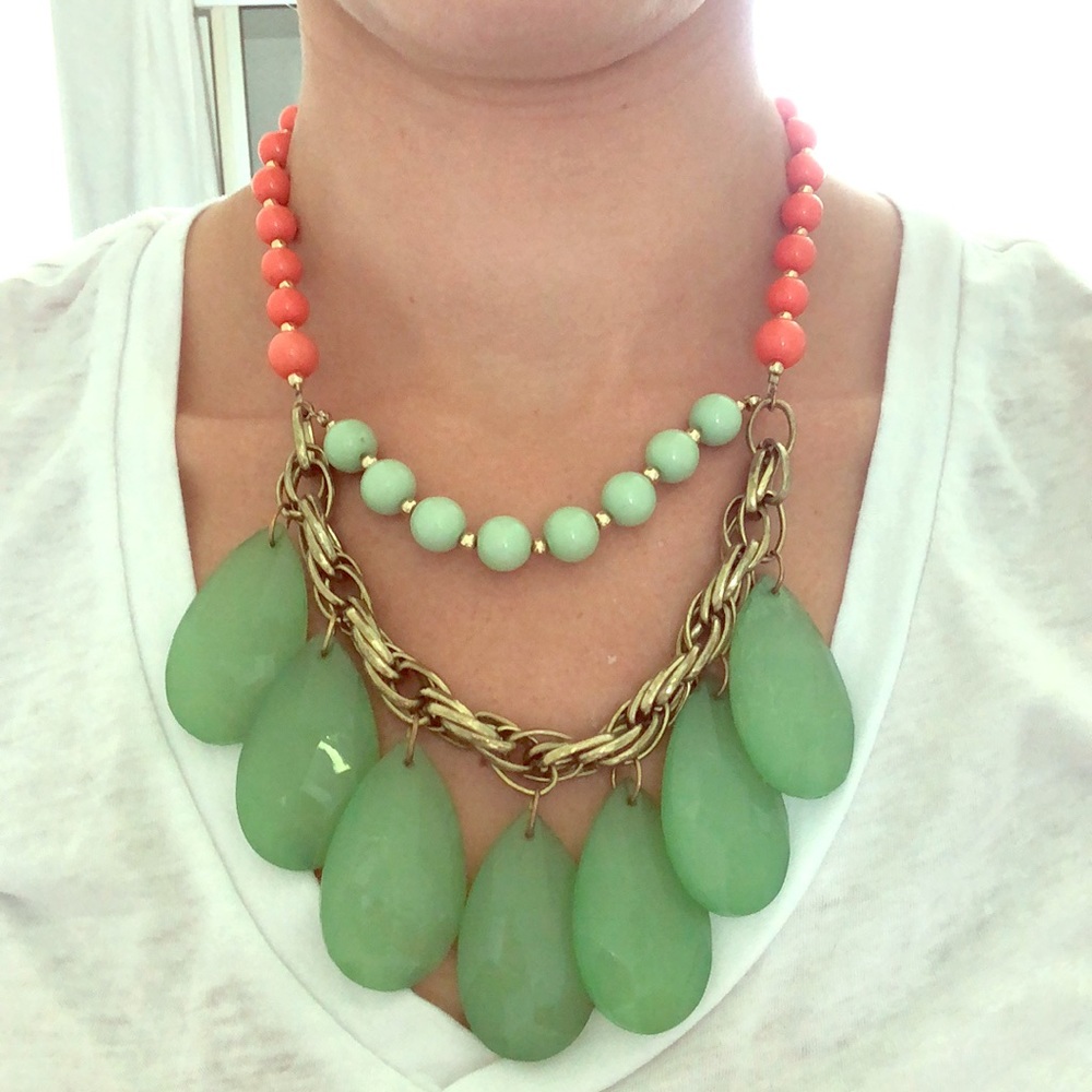 Chunky Beaded colorful necklace